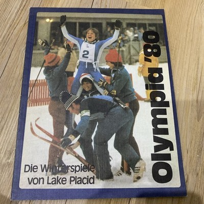 Olympia 80 Die Winterspiele von Lake Placid DDR Original