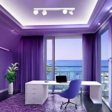 EDRA Binario Top Light 1210 4 GX53 LED lampada soffitto parete moderna faretti