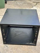 6U  RACK CABINET for SOLID METAL   - SEE ALL PICTURES FOR DIMENSIONS
