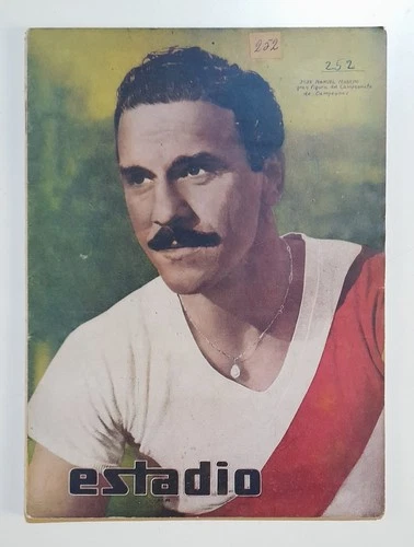 MORENO - DISTEFANO - RIVER PLATE - AMERICA CUP 1948 - Estadio Magazine - Chile