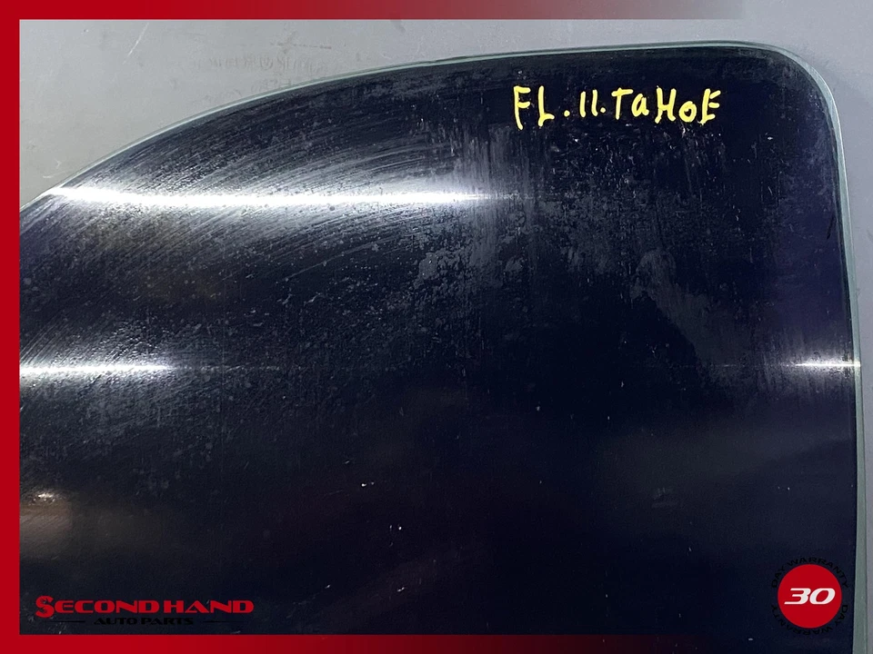 Chevrolet Tahoe 2007-2011 puerta ventana vidrio puerta delantera izquierda conductor OEM Foto 3 de 4