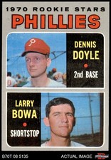 1970 Topps #539 Larry Bowa / Denny Doyle Phillies RCs RC 8 - NM/MT