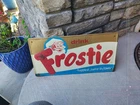 Vintage Frostie Soda Tin Metal Signs Home Décor Rustic Iron Wall Decor, 10x20"