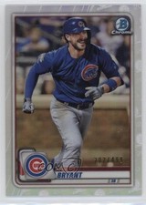 2020 Bowman Chrome Refractor 202/499 Kris Bryant #18 2p7