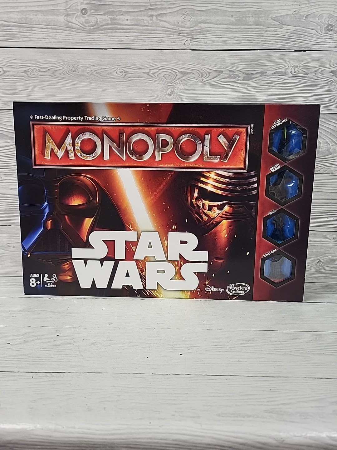 Monopoly Star Wars Force Awakens Edition 2015 Board Game Disney Hasbro Unsed.PD