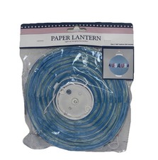 Patriotic Blue 4th Of July  USA  Paper Lantern Hang Decor SHIPS IN 24 HRS 
