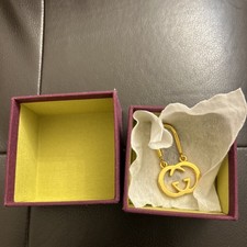 GUCCI logo, GG LOGO key Holder, Key Ring, Key Chain Bag