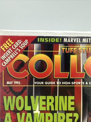 Tuff Stuff’s Collect! Magazine May 1995 Wolverine Cover Marvel Metal Promo Spawn - Picture 8 of 13