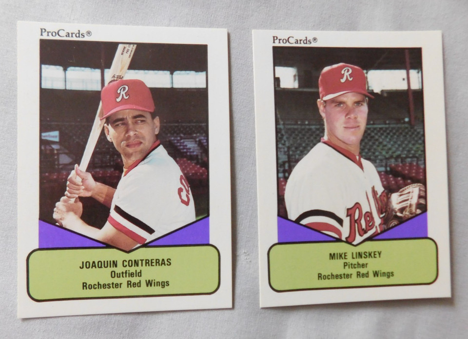 1990 ProCards AAA Rochester Red Wings Baseball Card Pick one