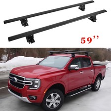 For Ford Ranger 59 2pcs Bare Roof Rack Cross Bars 300 Lbs Luggage Cargo Carrier For Ford Ranger 59 2pcs Bare Roof Rack Cross Bars 300 Lbs Luggage Cargo Carrier