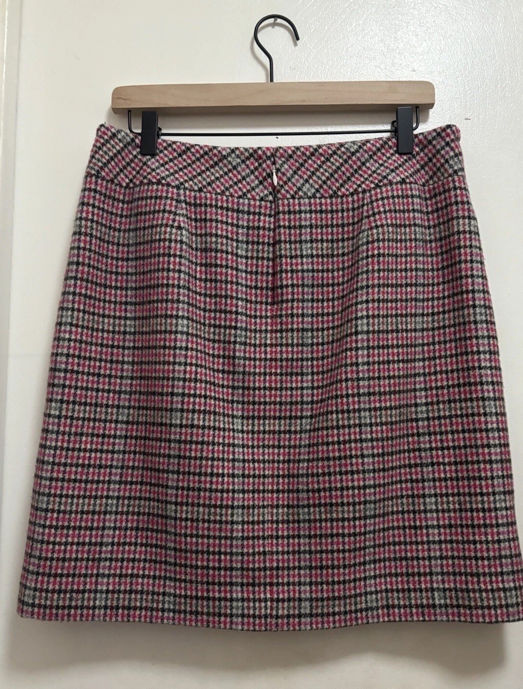 Talbots Wool Blend Multicolor Houndstooth Zip Poc… - image 4