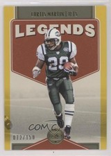2022 Panini Legacy Legends Yellow 72/150 Curtis Martin #117 HOF 07qw