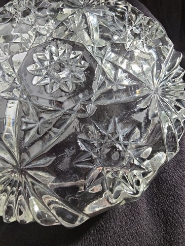 Vintage Star Of David Ashtray Early American Anchor Hocking - Picture 10 of 14