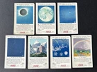 Vintage Coca-Cola Trade Cards (7) "The World of Nature; Earth and Air and Sky "