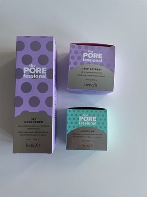 Benefit the POREfessional Set Of 3 Items:Deep Retreat, Smooth Sip, Get Unblocked