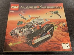 100% complete w/ manuals Lego Mars Mission set 7645 MT-61 Crystal Reaper