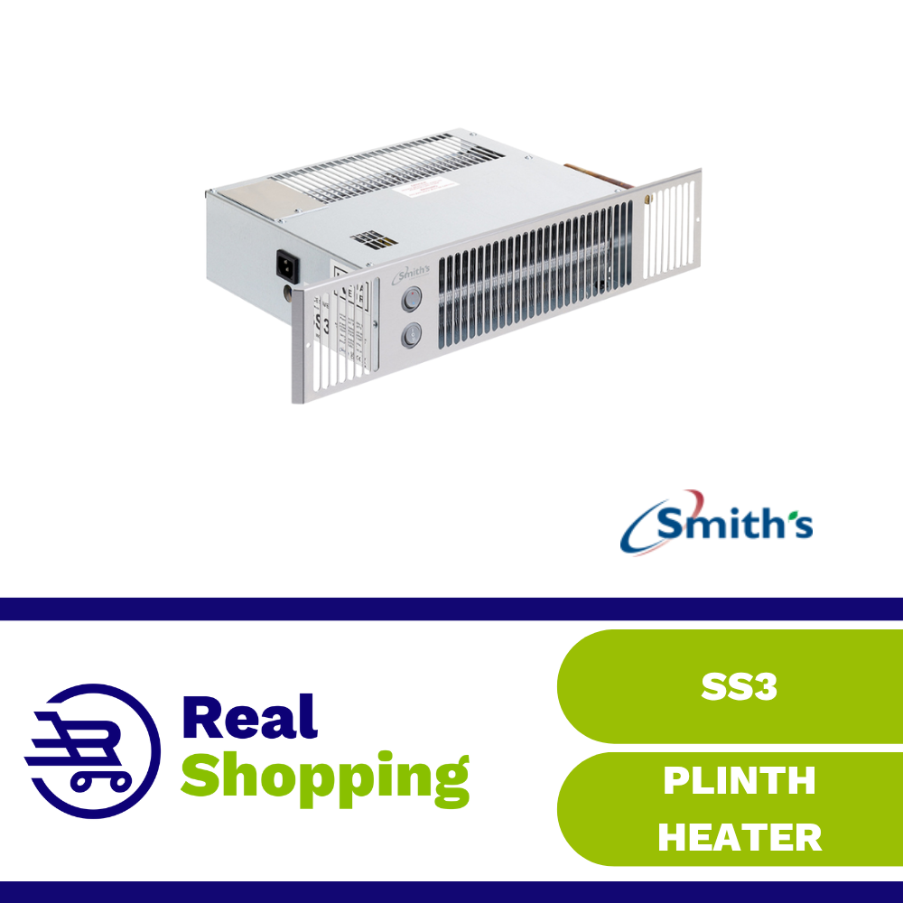 Smiths SS3 Under Cupboard Plinth Heater Kitchen Space Saver Kickspace