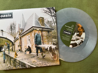 OASIS - SOME MIGHT SAY - UK - 7'' SINGLE - 30th ANNIVERSARY REISSUE - PEARL VINYL
