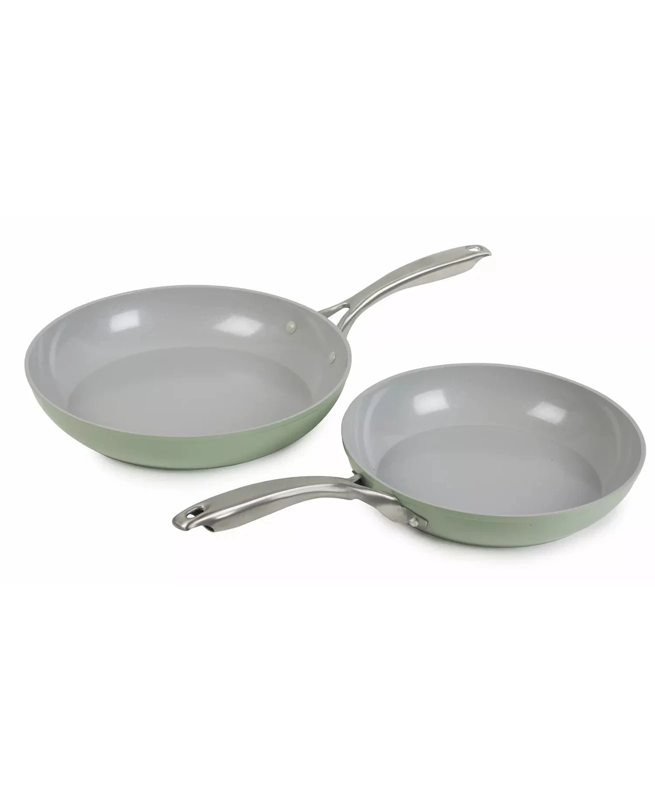 Sedona Kitchen Forged Aluminum 2-Pc Fry Pan Set 10" & 12" Nonstick Fast Heating