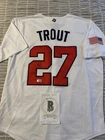 MIKE TROUT SIGNED NIKE TEAM USA JERSEY OLYMPICS BECKETT AUTHENTIC AUTO ANGELS
