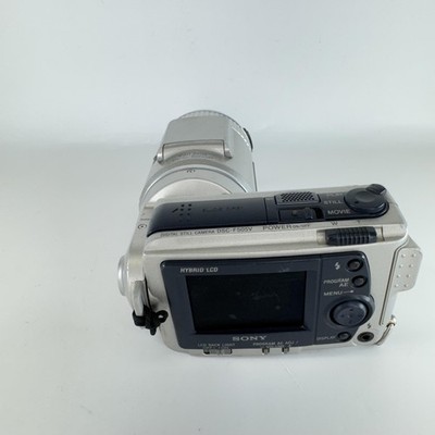 Vintage Sony Cyber-shot DSC-F505V Digital Camera 3.3MP 10X Zoom