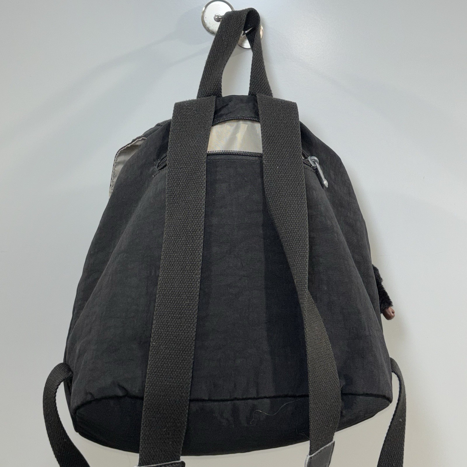 Kipling  Fundamental Backpack Medium Black Drawst… - image 3