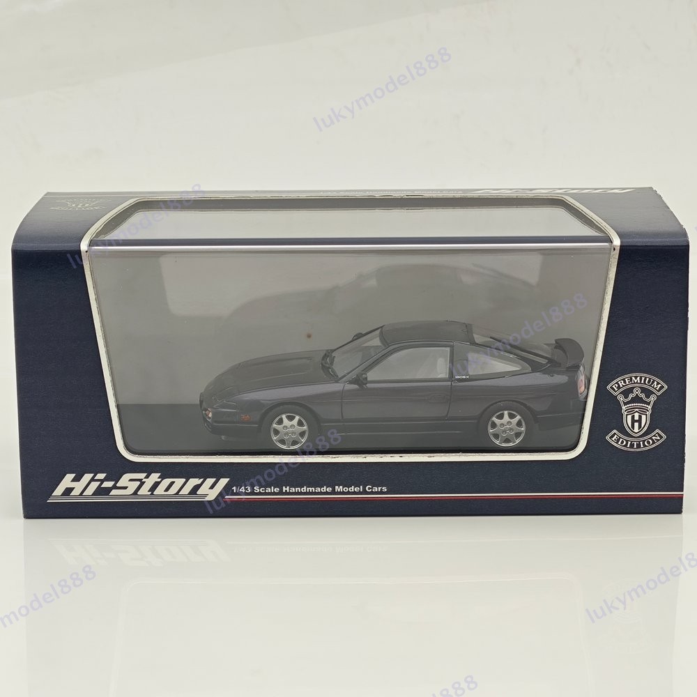 1/43 ハイストーリー 日産 180SX TYPE X ミニカー ホワイト Hi-Story 1