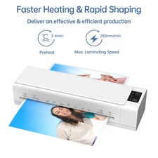 1-Desktop Laminator Machine Set A3 Size Multifunctional Hot And Cold Lamination