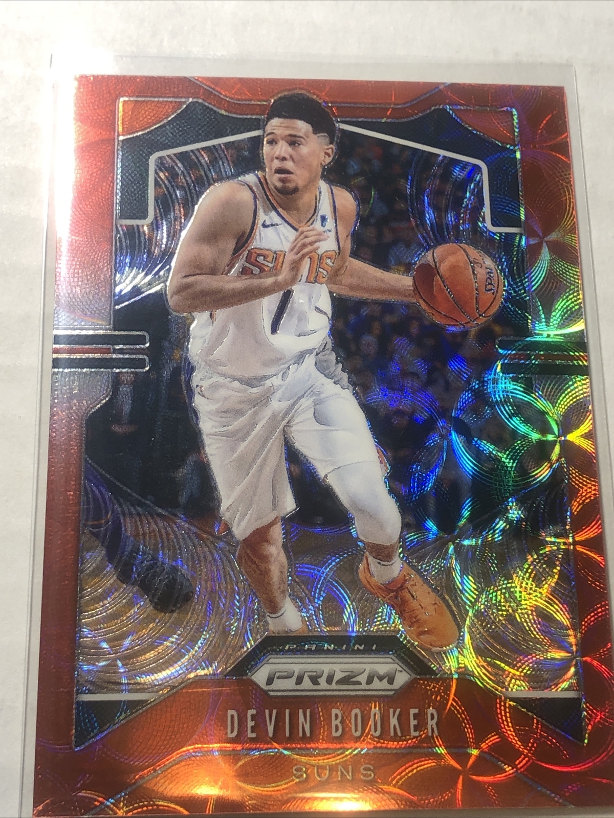 2019-20 Panini Choice Red Prizm #67 Devin Booker Phoenix Suns 4/88