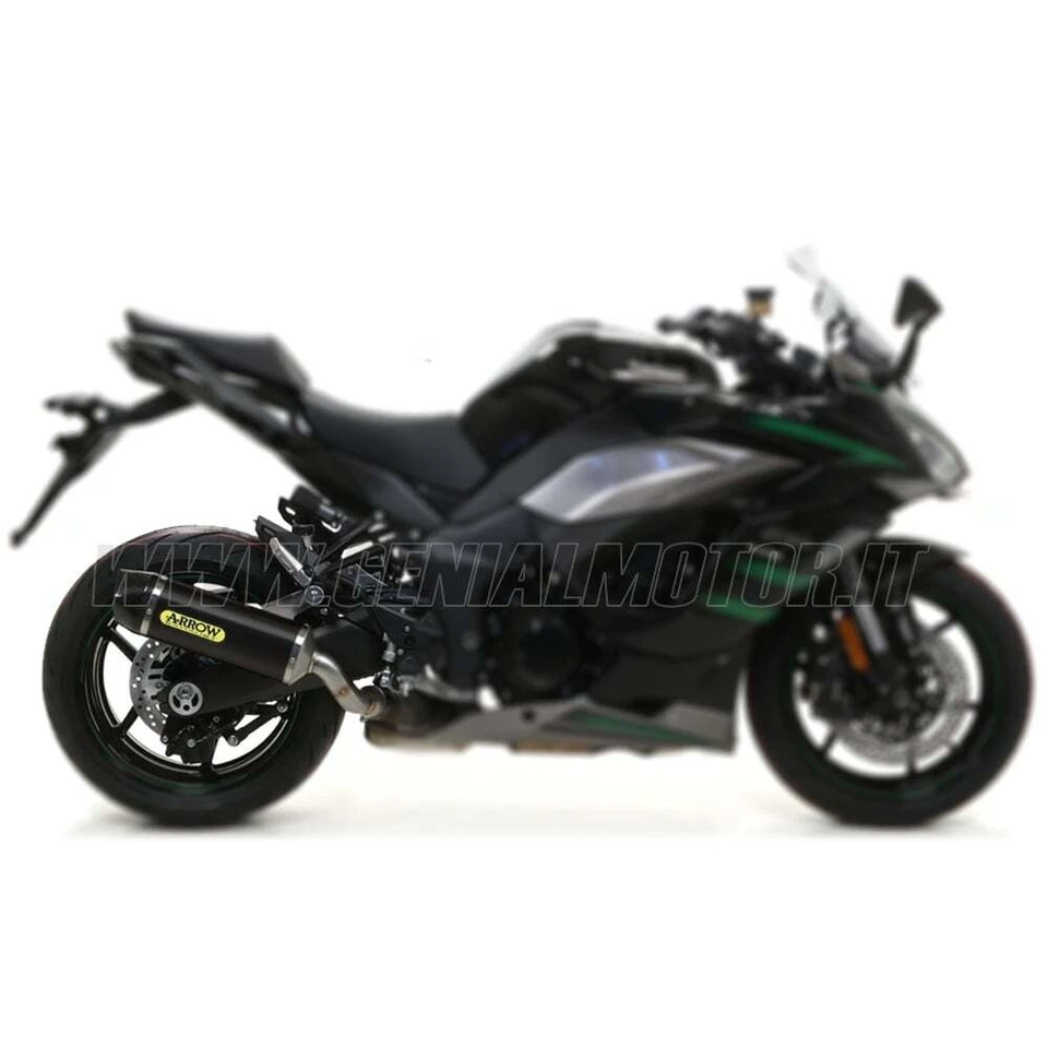 Exhaust Arrow App IndyR Alu N F Ca KAWASAKI NINJA 1000 SX 2020 > 2023 — 第 3/3 张图片