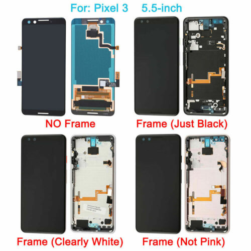 OEM LCD Touch Screen Digitizer Replacement For Google Pixel 1 2 3 3A 4A 4 XL Lot - Picture 1 of 38