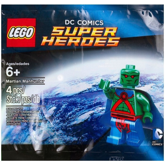 LEGO Martian Manhunter 5002126 Super Heroes Minifigure NEW Polybag DC Comics
