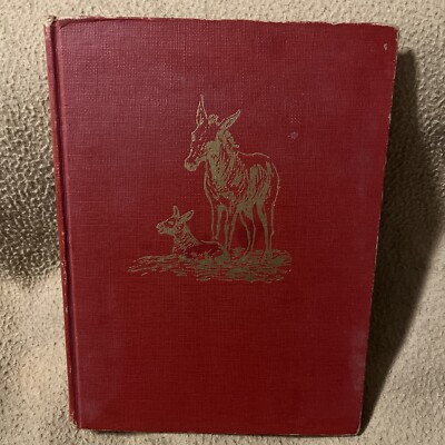 The Christmas Donkey By Alta Halverson Seymour (1953 First Edition Hardcover)