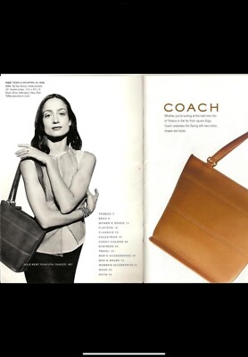 Coach Vintage Tribeca Shopper Tote Purse Glovetanned Leather 9098