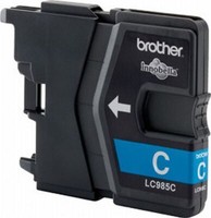 Brother Tintenpatrone LC-985C Cyan (Ca. 260 Seiten) Neu Ovp