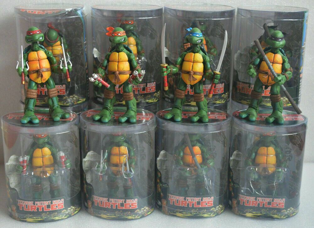 WOW! 4 PCS NECA Teenage Mutant Ninja Turtles Color Headband
