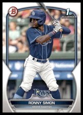 2023 Bowman Ronny Simon BP-112 Prospects   Tampa Bay Rays