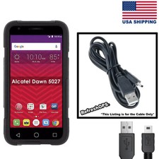 Alcatel Dawn Smart Phone USB Cable Transfer Cord Replacement