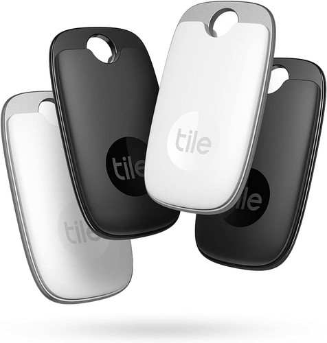 Tile Pro Bluetooth Item Finder, 4 Pack 