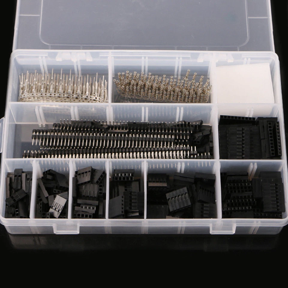 For Arduino Wire Jumper Pin Header Connectors 2.54mm Housing Female Kit 1450Pcs - Image 3 of 4