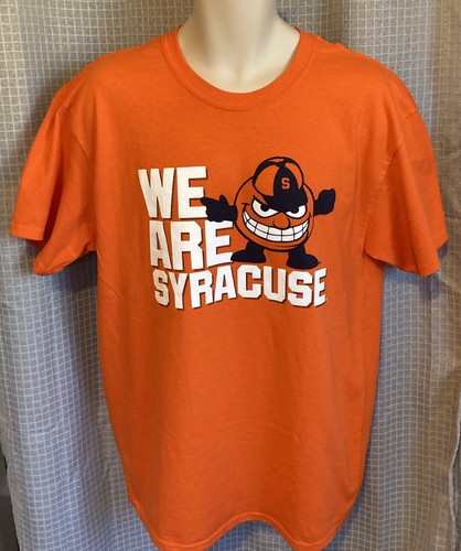 NWOT 2015 SYRACUSE ORANGEMEN "WE ARE SYRACUSE" FOOTBALL T-SHIRT LARGE R