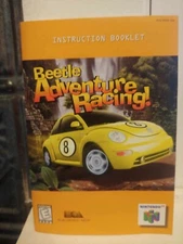 BEETLE Adventure Racing Nintendo 64 N64 Game Instruction Manual Booklet **ONLY**