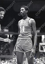 CALDWELL JONES - PHILADELPHIA 76ers-  Vintage 35mm NBA B&W NEGATIVE 2.15a * READ