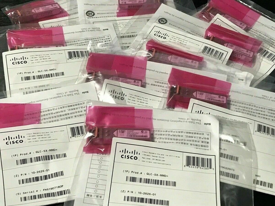 NEU CISCO GLC-SX-MMD 1000BASE-SX MMD SFP MMF 850nm Transceiver Modul 10-2626-01