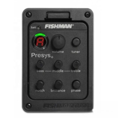 Fishman 201 Presys Pickup Blend Dual For Acoustic Guitar Preamp