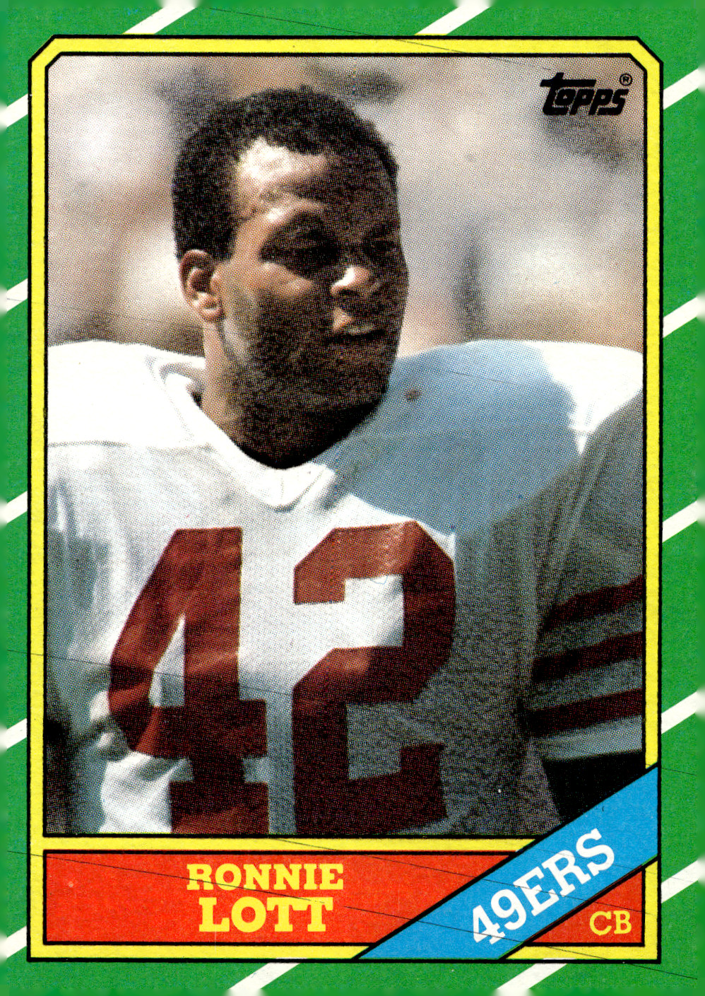1986 Topps - #168 Ronnie Lott 49ers