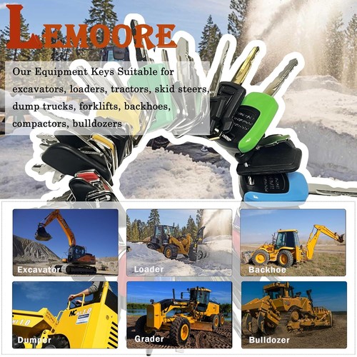 50 Heavy Equipment Schlüssel Master Set Koffer JD Hyster Komatsu Kubota Yanmar CAT JCB - Bild 7 von 7