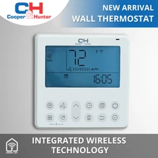 Smart Thermostat for Ceiling Cassettes - Multi Position Air Handler - Slim Ducts