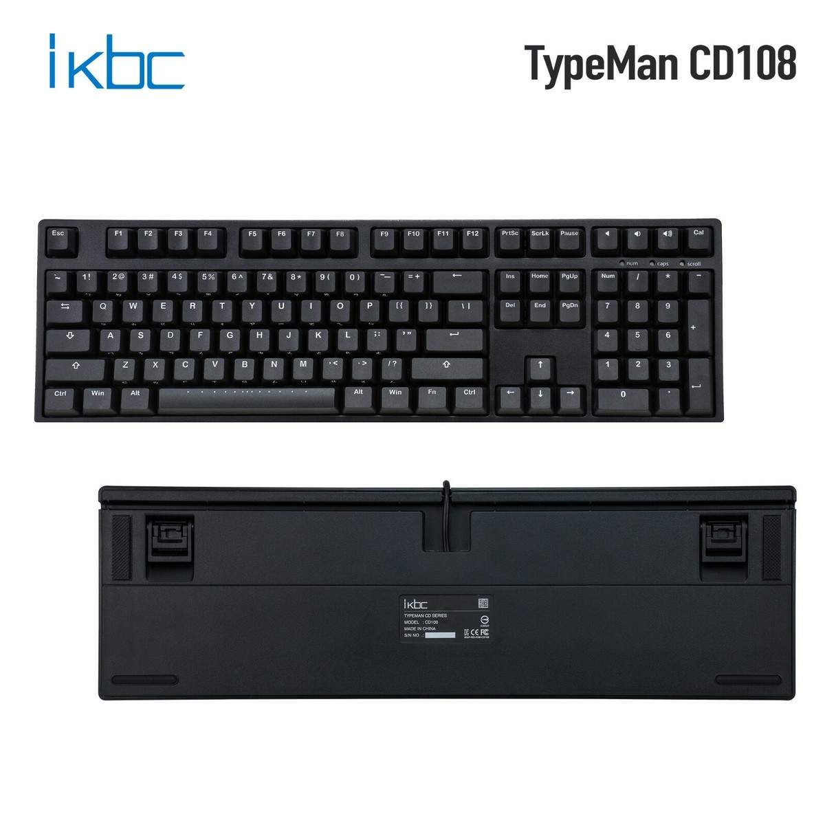 未使用品 ik-cd108-g/rd-bk CD108 | キーボード | PCアクセサリー | 製品案内 | 株式会社