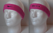 Nike Swoosh Headband Adult Unisex Pink/Black